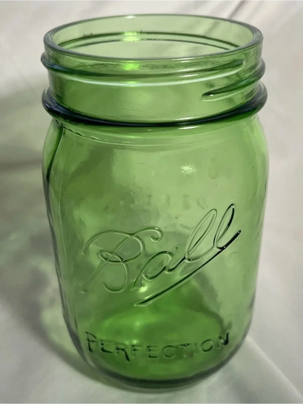 Ball Perfection Commemorative Green Glass Mason Jar - SET OF TWO